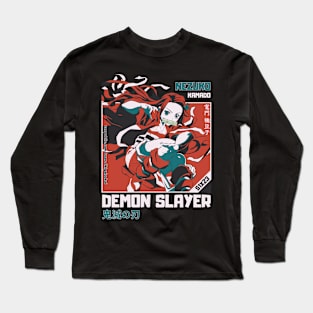 Nezuko Unleashed: A Demon Slayer Fan Art S1X23 Long Sleeve T-Shirt